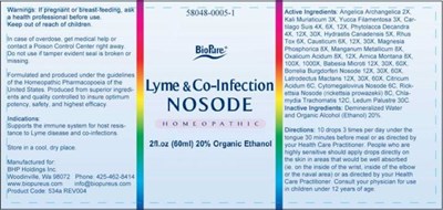 Lyme &amp; Co-infection Nosode (Bpur0014 Lyme And Co Infection Nosode 1 30 2020)